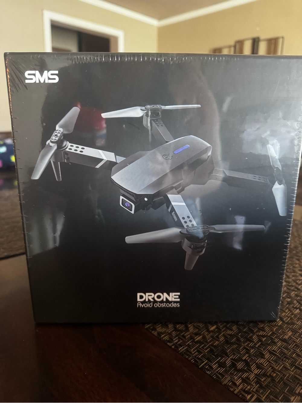 SMS Drone with Camera - Black and Silver